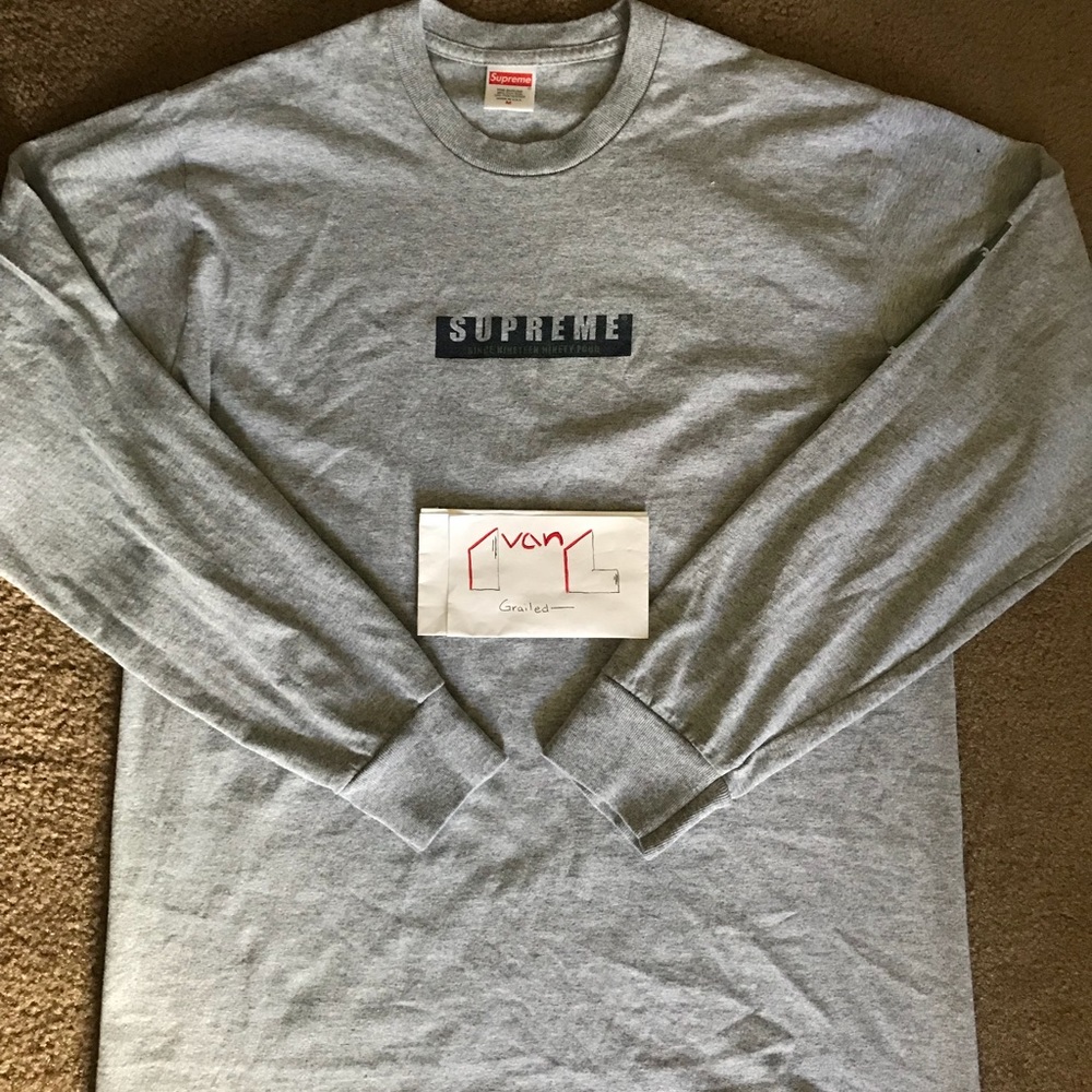 Supreme 1994 L/S Tee